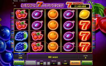 Ultra Sevens slot online