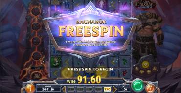 Viking Runecraft: Apocalypse: Free spins