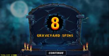 Warrior Graveyard xNudge: Free spins and/or respins