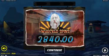 Whacked!: Winnings