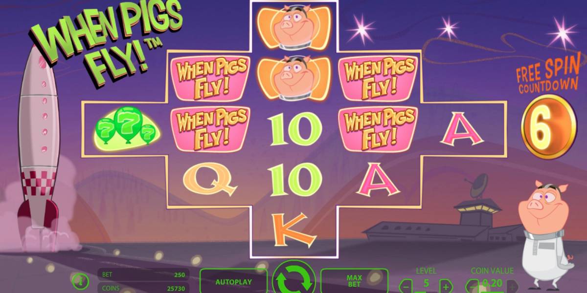 When Pigs Fly! slot online