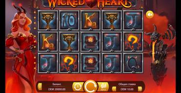 Wicked Heart: Slot machine