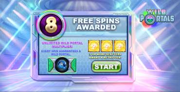 Wild Portals Megaways: Free spins