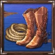 Boots symbol in Wild West Angel slot