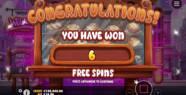 Wildies: Free spins