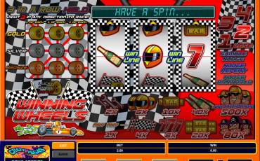 Winning wheels slot online