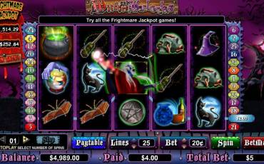 Witches and Warlocks slot online