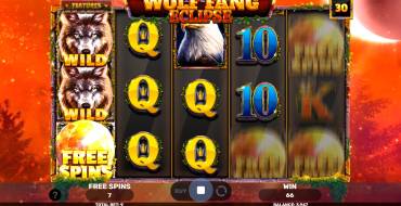 Wolf Fang – Eclipse: Free spins