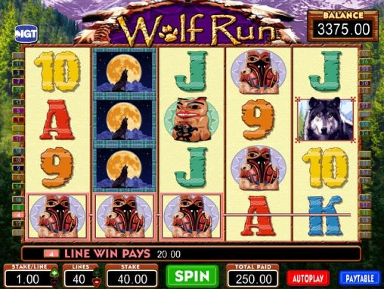 wolf run free online slots