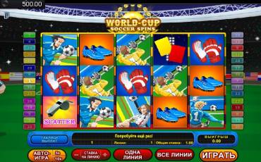 World-Cup Soccer Spin slot online