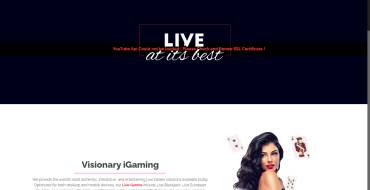 Visionary iGaming: Website