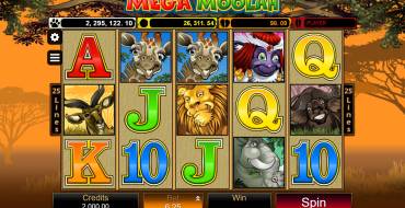 Mega Moolah: Mega Moolah slot machine