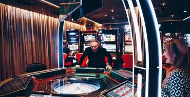 Casino St. Moritz: Roulette in the gambling area