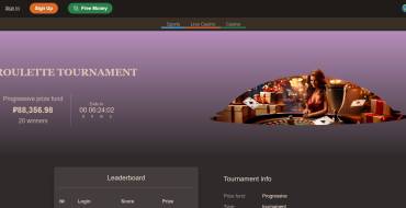 Roulette tournament at JoyCasino: "Roulette Tournament" at JoyCasino