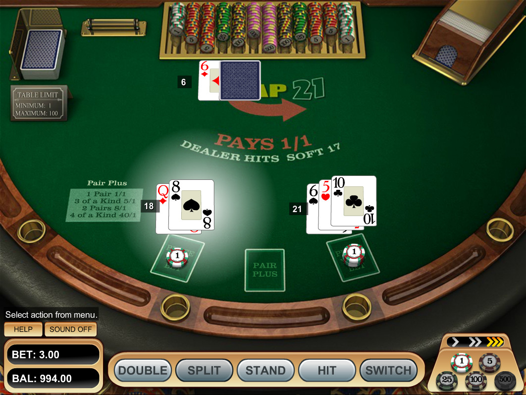 best strategy to win at switch blackjack