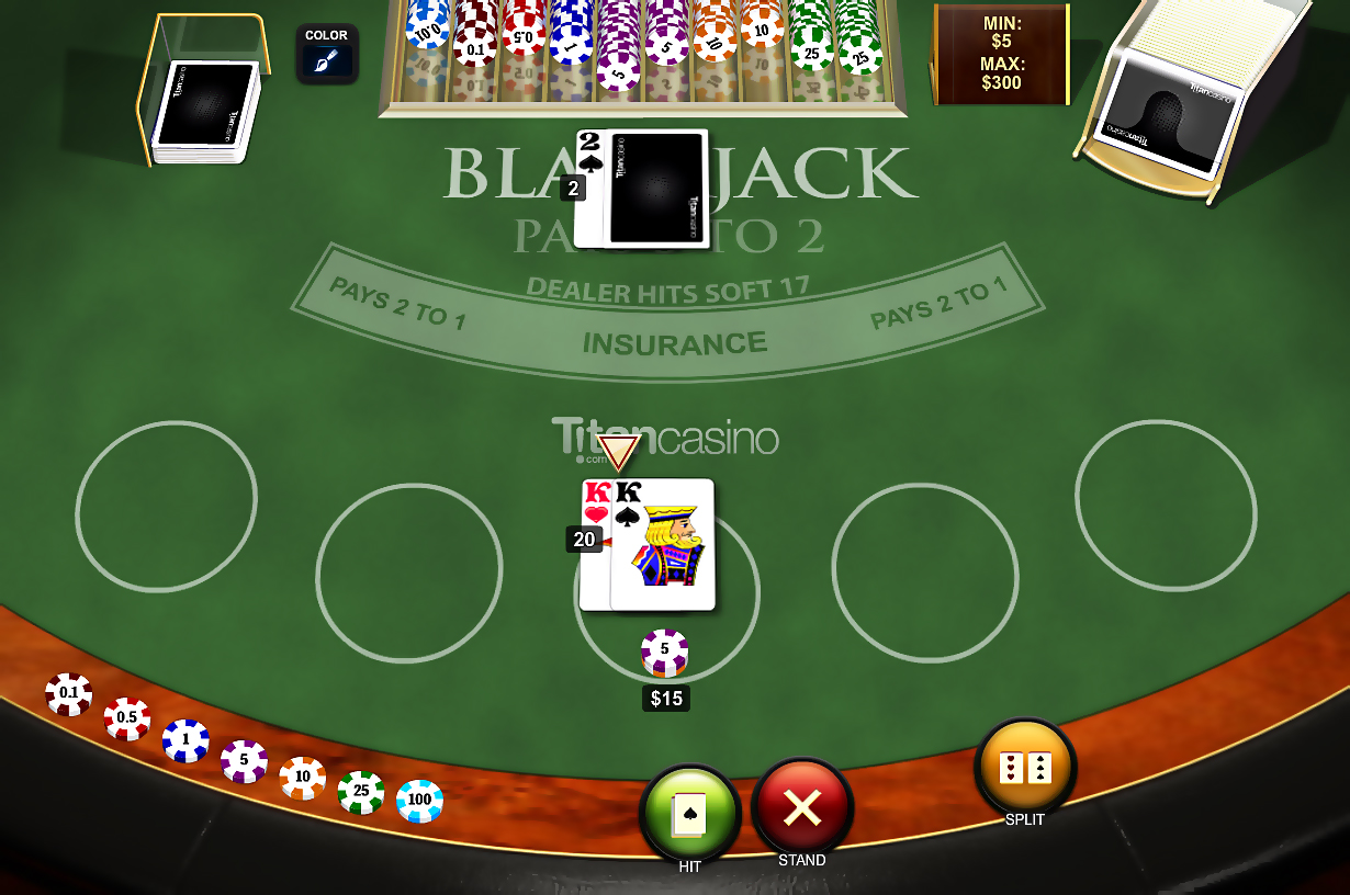 In between side bet blackjack