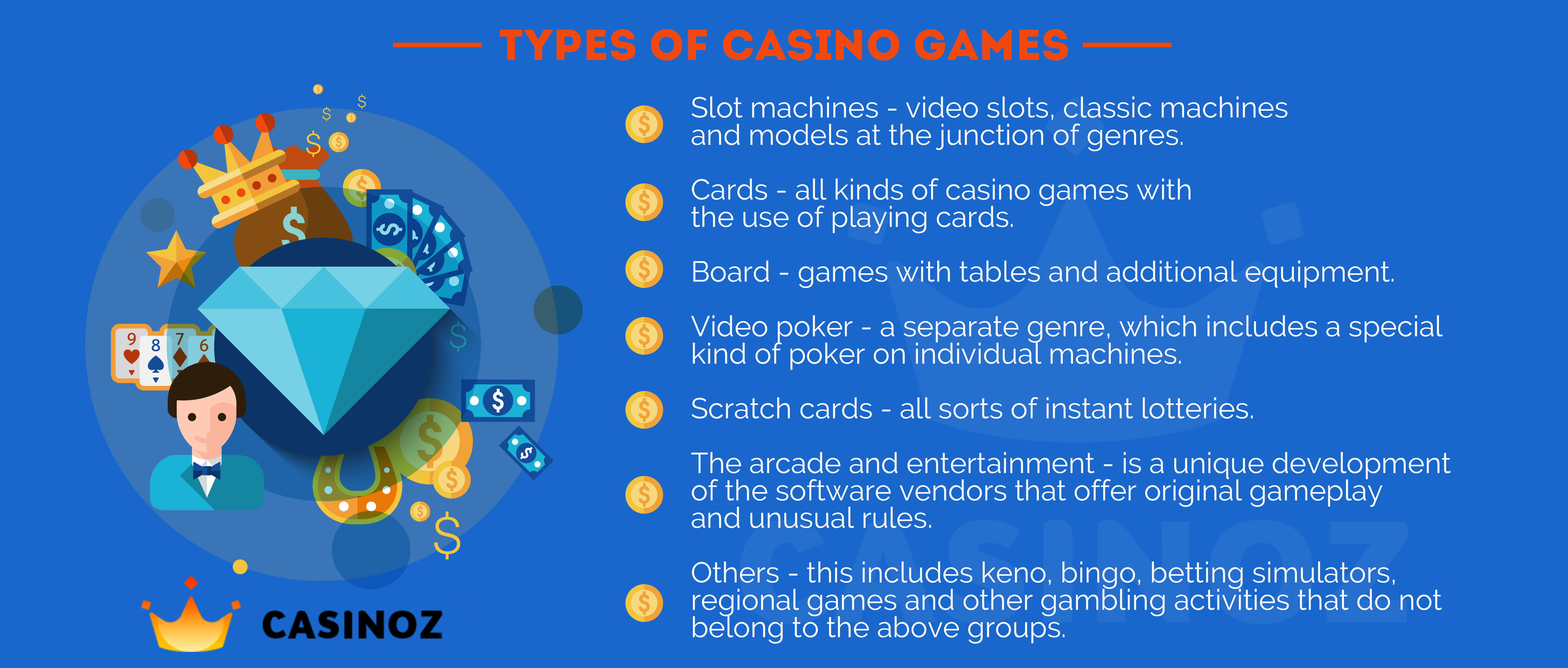 casino cards game rules