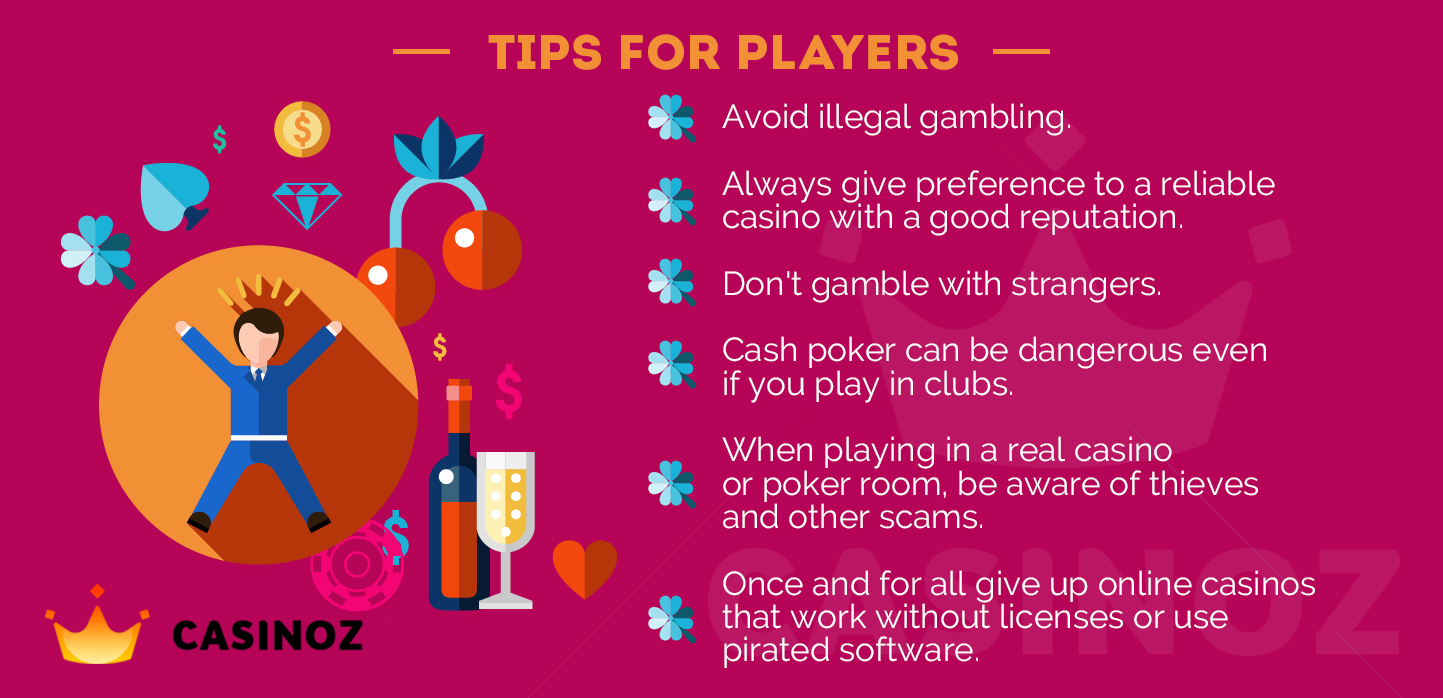 online casinos are scams