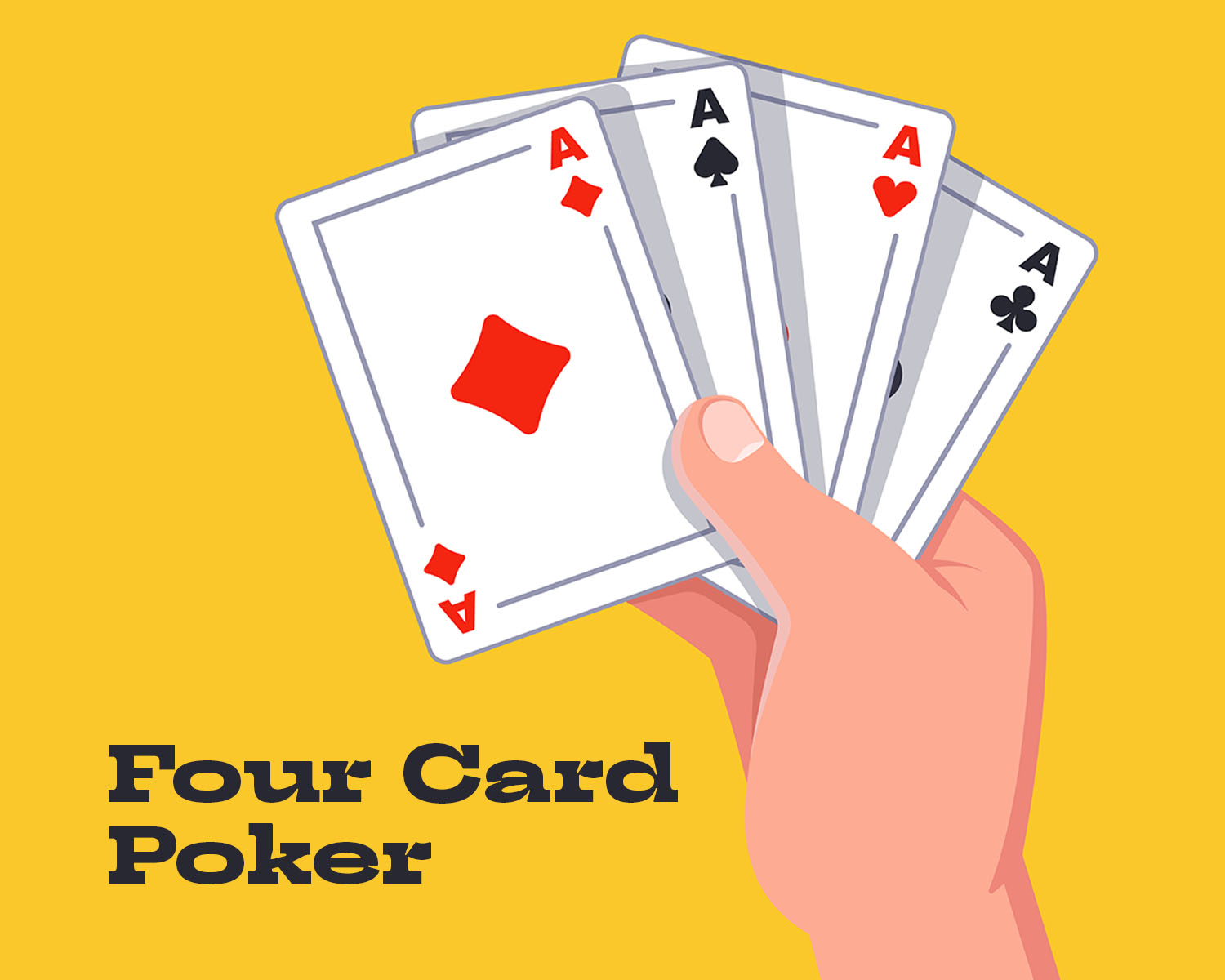 play four card poker online real money