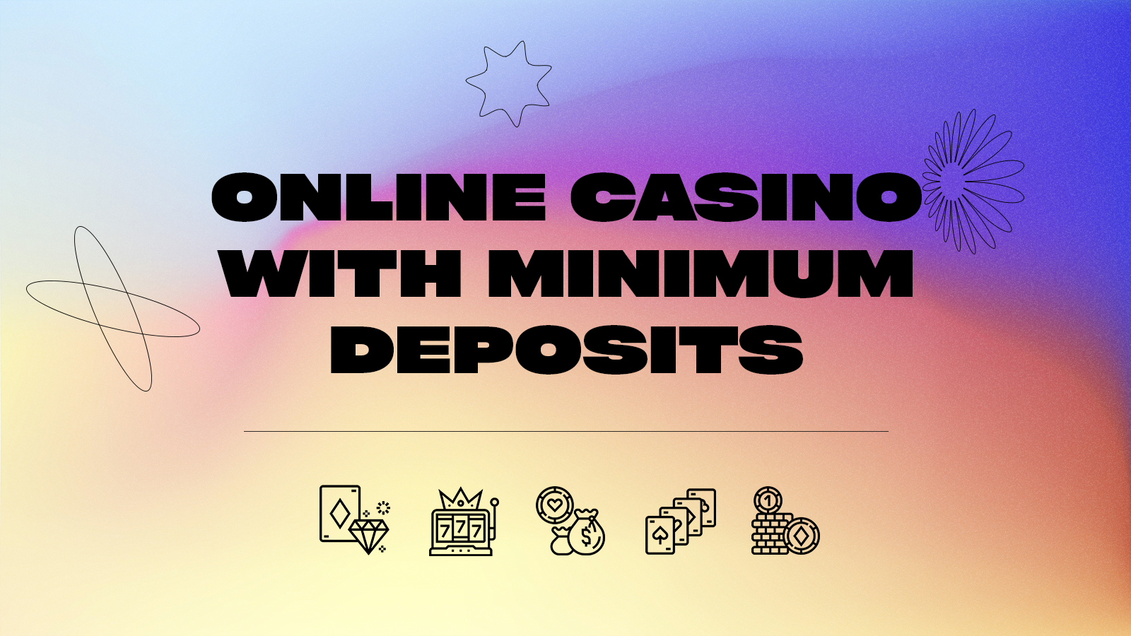20 dollar minimum deposit online casino